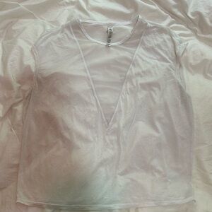 Alo Yoga Tank. White. Size Large.